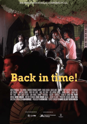 Proyección Back in time + acústico Javier Ojeda (Danza Invisible), Luis Martín (Los Ronaldos) y Adolfo Rodríguez (Los Íberos y Cánovas, Rodrigo, Adolfo y Guzmán -CRAG)