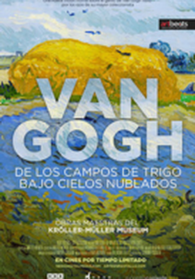 Van Gogh de los Campos de Trigo bajo Cielos Nublados