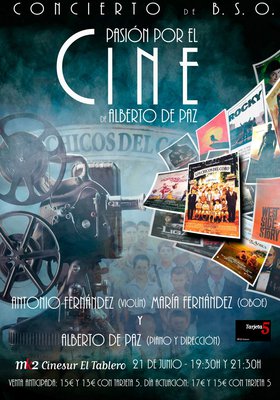 CONCIERTO PASIÓN POR EL CINE de ALBERTO DE PAZ CONCIERTO PASIÓN POR EL CINE de ALBERTO DE PAZ