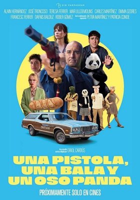 Una pistola, una bala y un oso panda