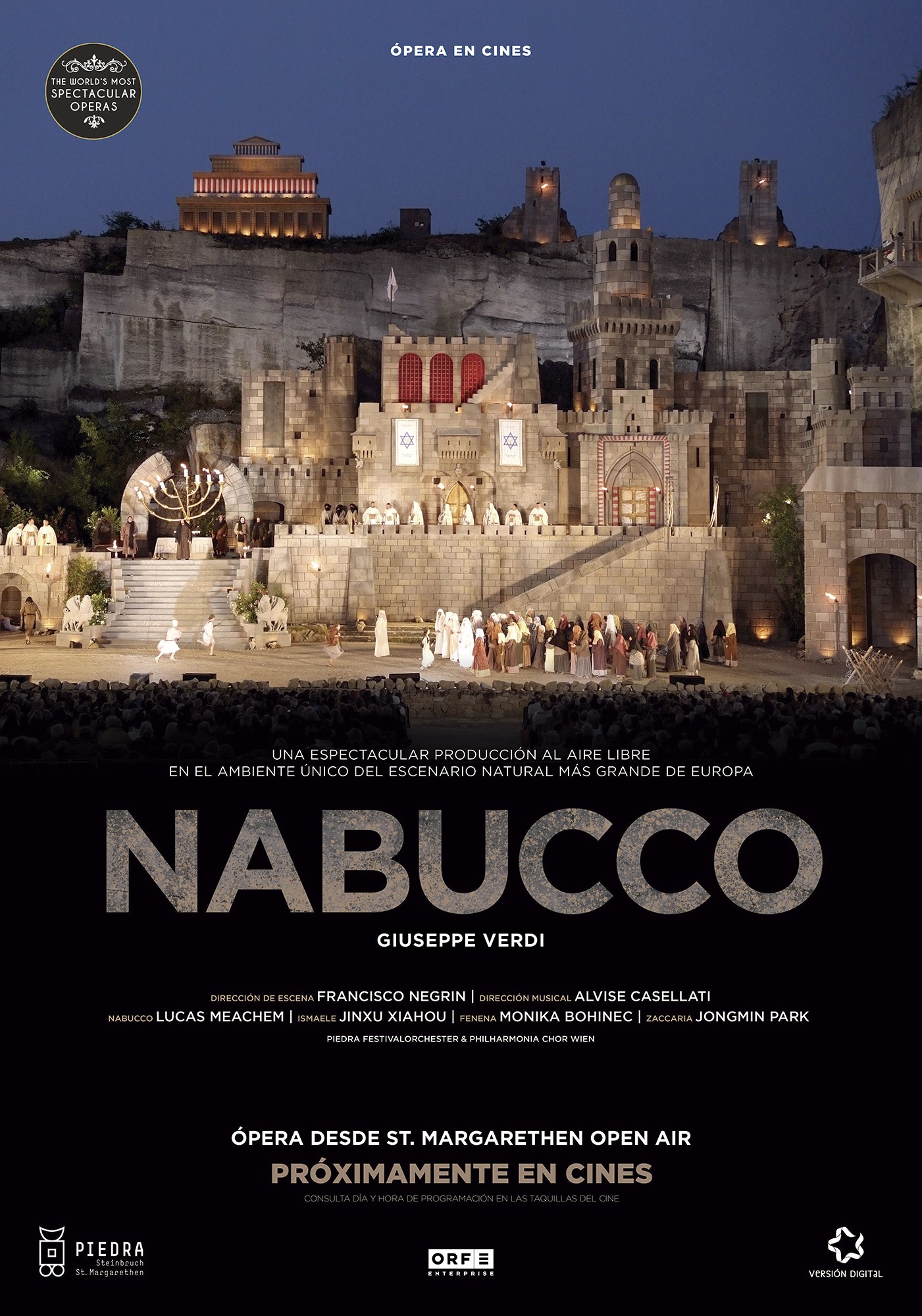 ÓPERA – Nabucco desde St. Margarethen