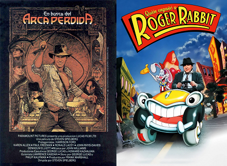 Phenomena: ¿Quién engañó a Roger Rabbit? + En busca del Arca Perdida