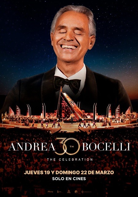 RECITAL – ANDREA BOCELLI · 30º ANIVERSARIO: THE CELEBRATION