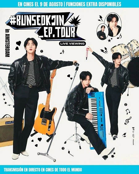 #RUNSEOKJIN_EP.TOUR en ÁMSTERDAM:LIVE