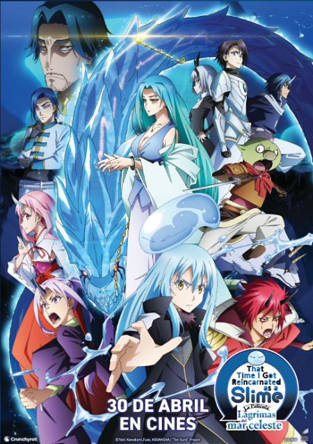 That Time I Got Reincarnated as a Slime. La película: Lágrimas del mar celeste