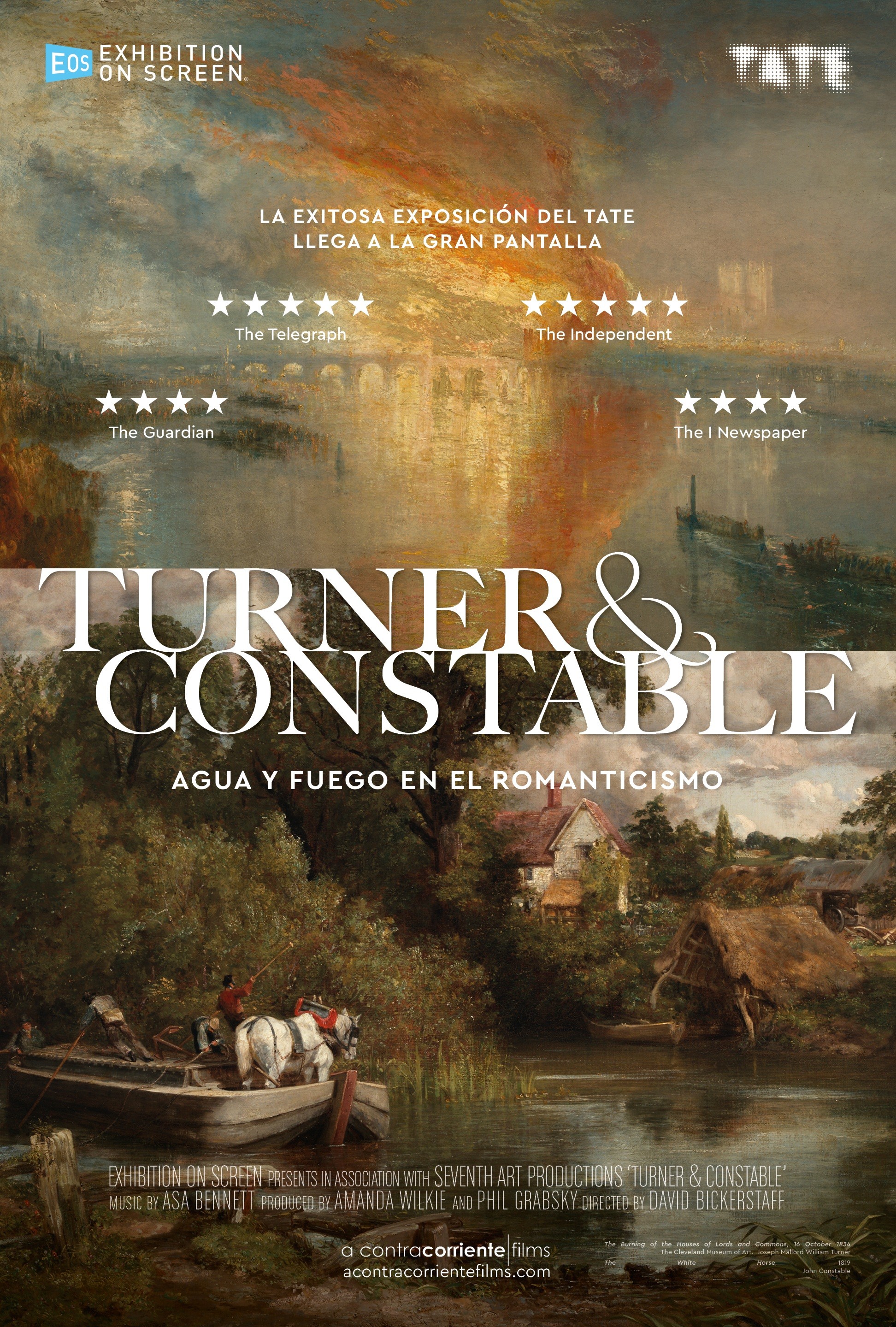 TURNER VS CONSTABLE: AGUA Y FUEGO EN EL ROMANTICISMO